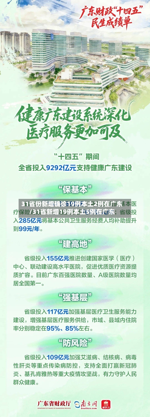 31省份新增确诊19例本土2例在广东/31省新增19例本土5例在广东-第3张图片