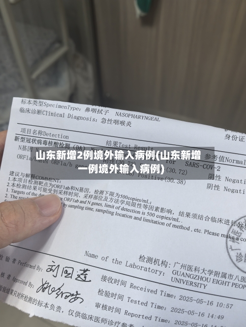 山东新增2例境外输入病例(山东新增一例境外输入病例)-第2张图片