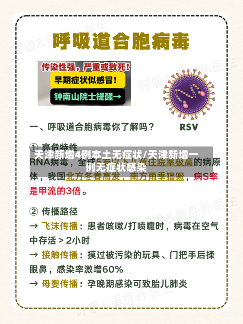 天津新增4例本土无症状/天津新增一例无症状感染