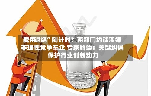 费用战“退烧	”倒计时？两部门约谈涉嫌非理性竞争车企 专家解读：关键纠偏 保护行业创新动力-第2张图片
