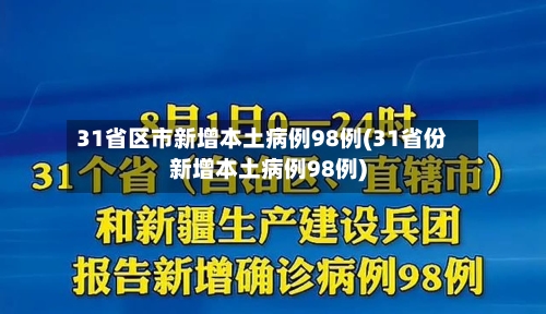 31省区市新增本土病例98例(31省份新增本土病例98例)